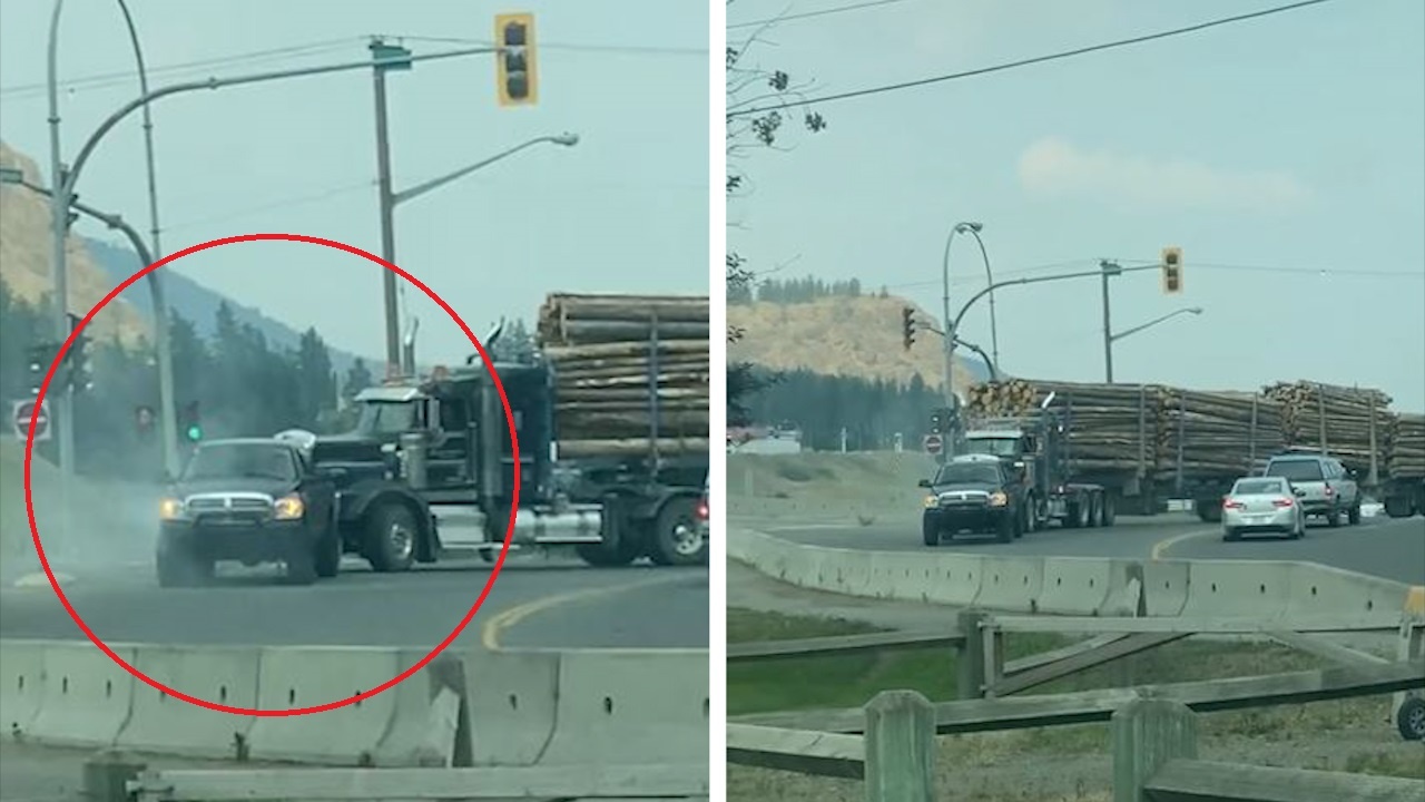 Xe ban tai keo xe container cho go nang hon 18 tan tai Canada hinh anh