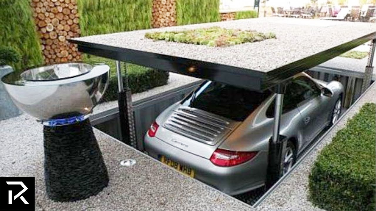 Nhung biet thu trieu USD so huu mat that va garage duoi long dat hinh anh