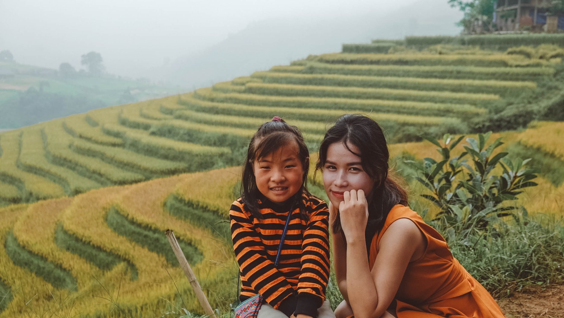 Ngan ngo truoc ve dep Sa Pa mua lua chin hinh anh