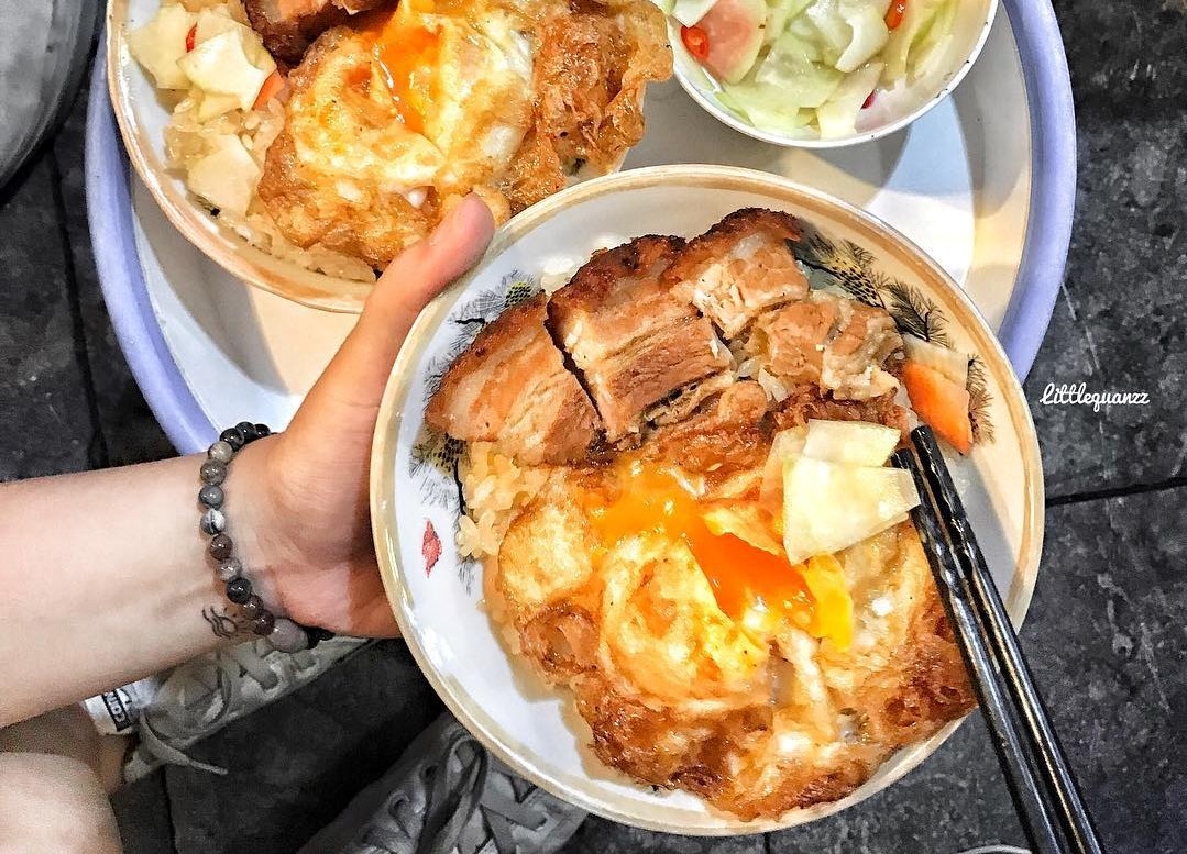 Nem thu xoi cha cua, xoi san dac biet cho ngay chom thu o Ha Noi hinh anh