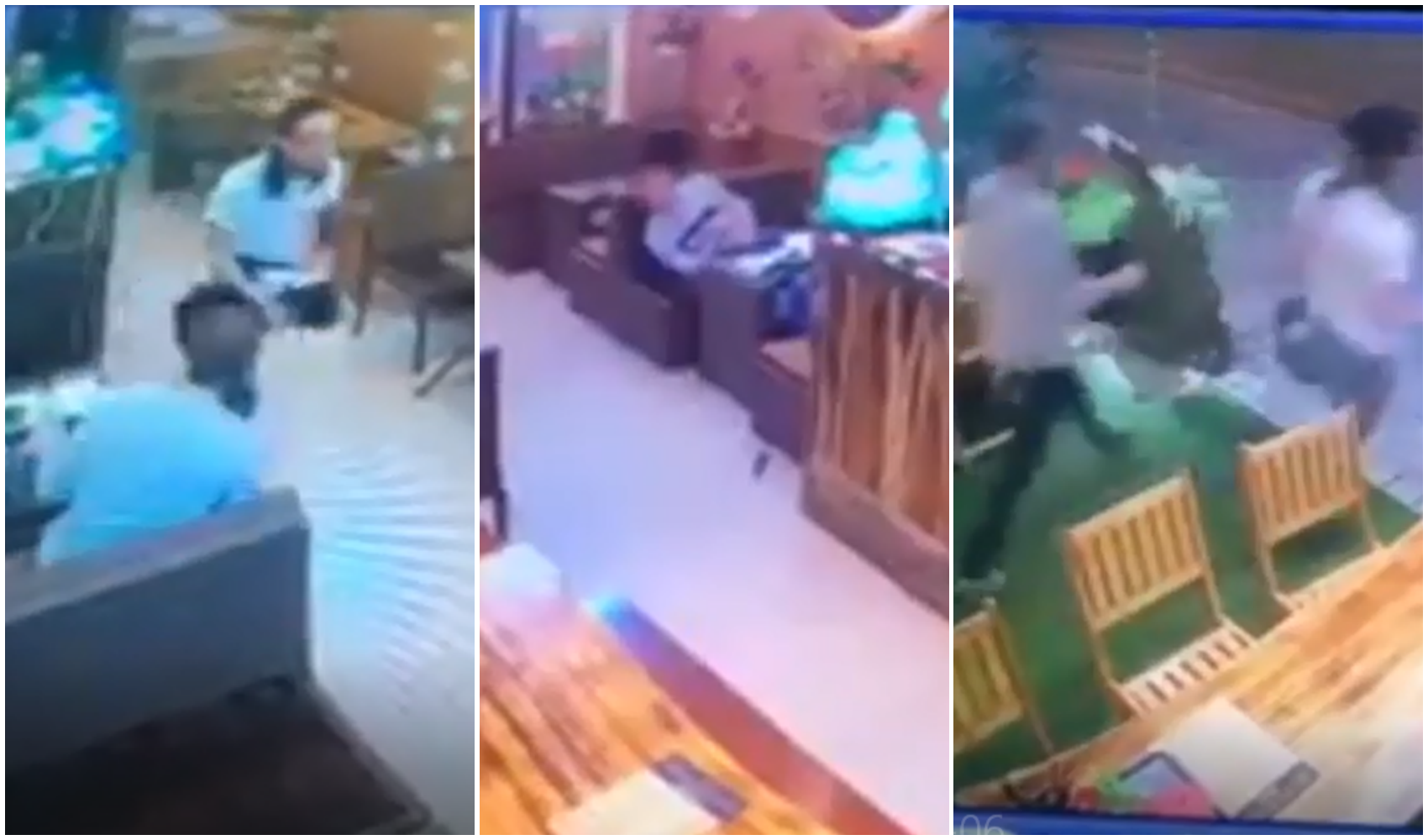 Khach Tay quyt tien tai nha hang o Sa Pa hinh anh