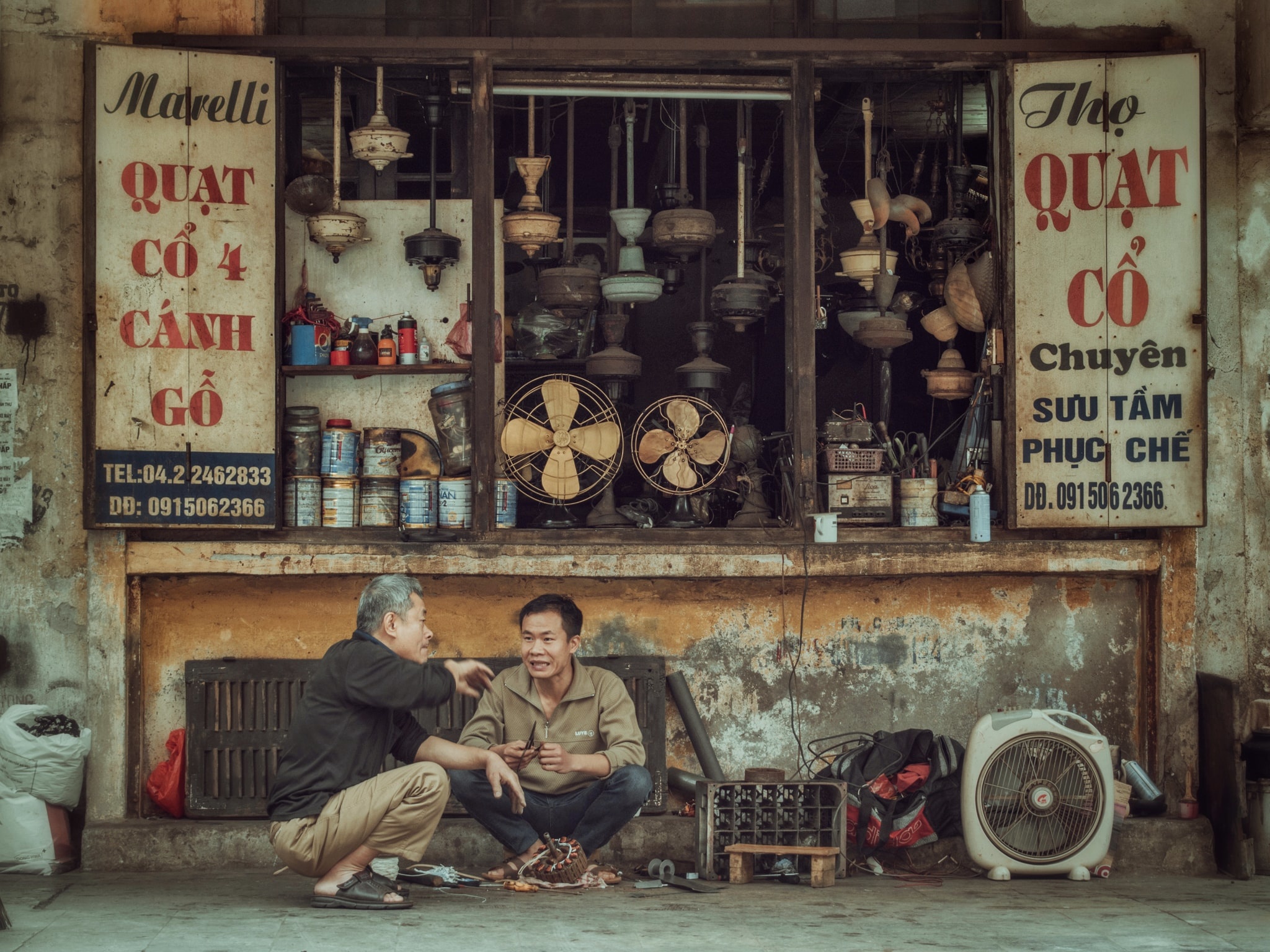 Lang ngam Ha Noi qua nhung khung hinh co kinh hinh anh
