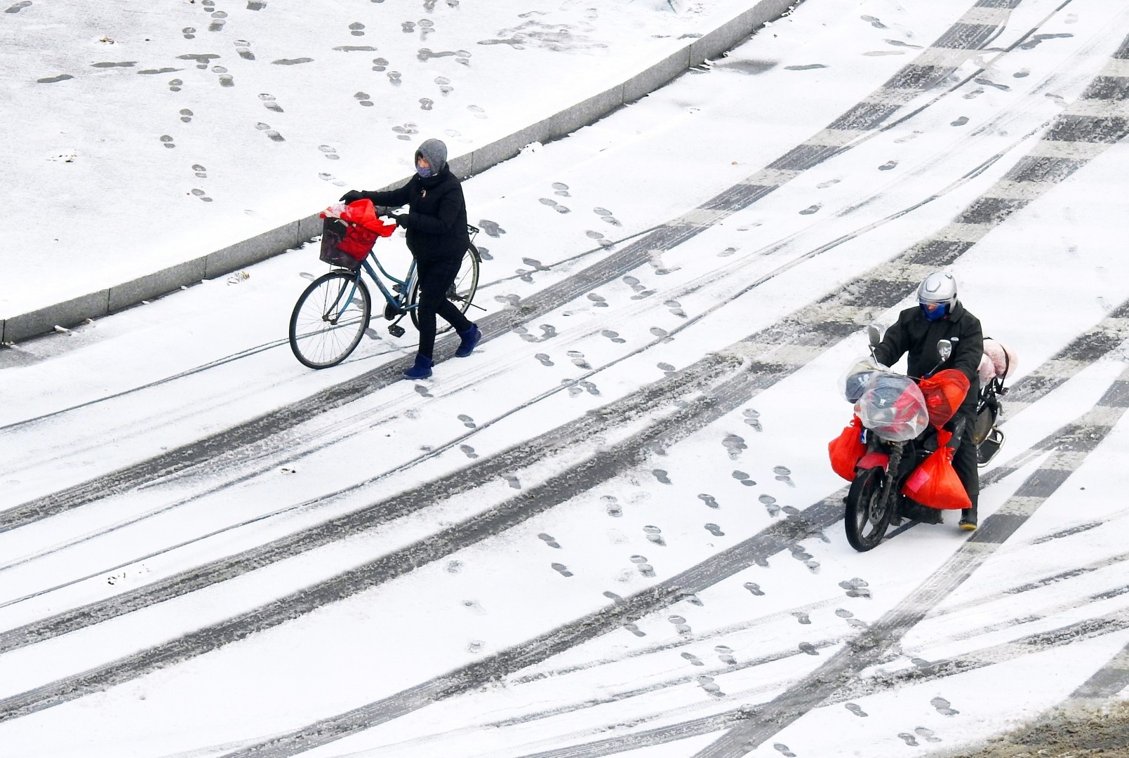 Tuyet mua xuan o Trung Quoc anh 4