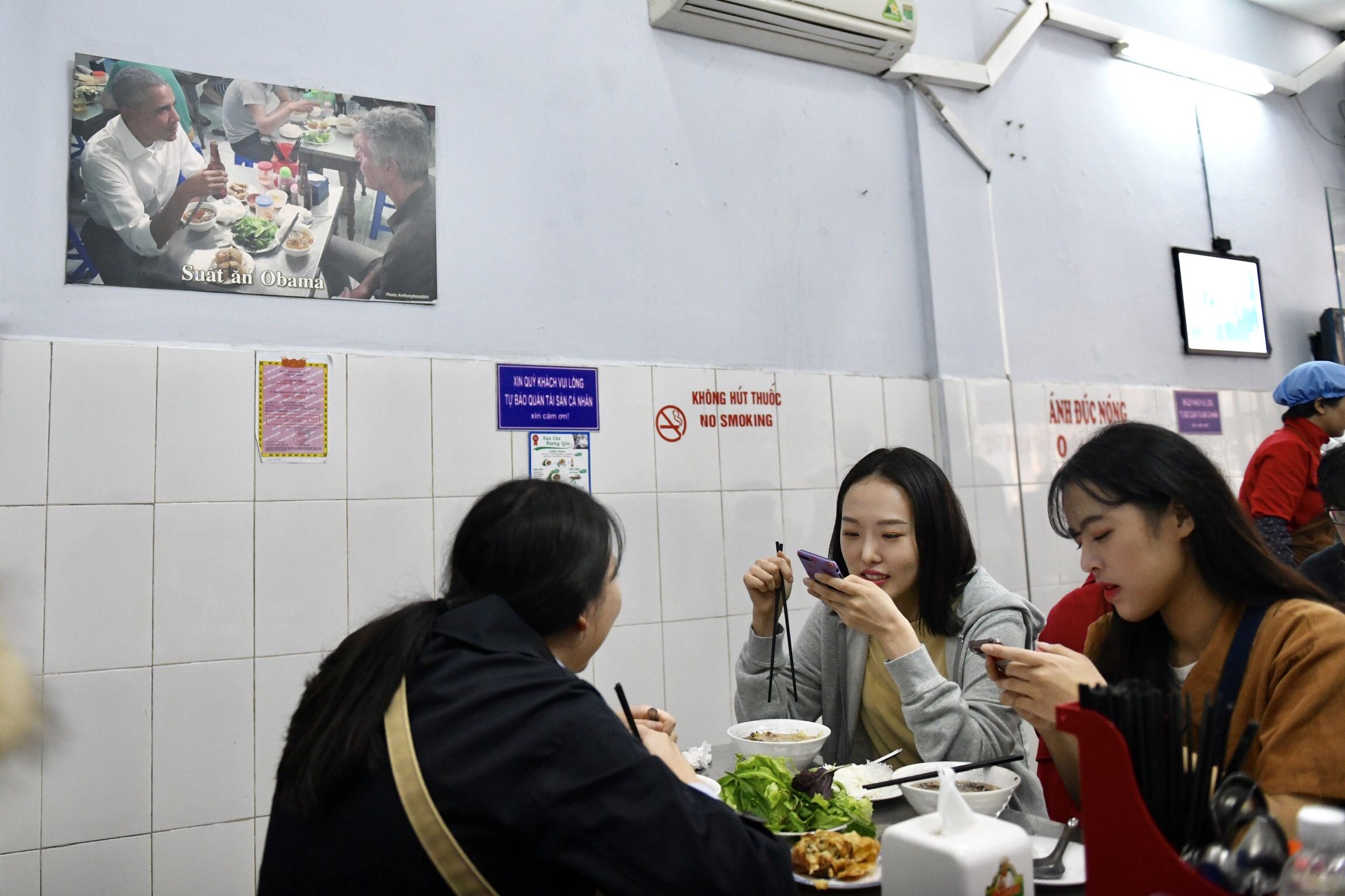 Bún chả Obama ảnh 2 Bun cha Obama anh 2