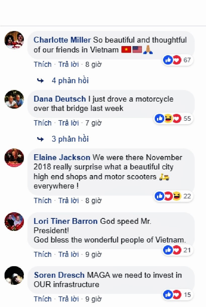 Cầu Nhật Tân trên fanpage Nhà Trắng ảnh 4 Cau Nhat Tan tren fanpage Nha Trang anh 4