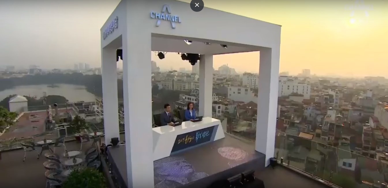 Ha Noi tren song truyen hinh quoc te anh 12