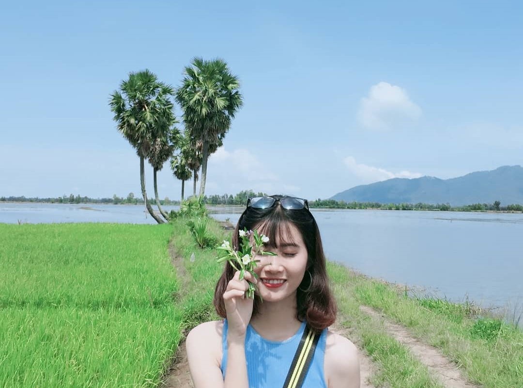 Ve dep cay thot not trai tim o An Giang truoc khi bi chat la hinh anh