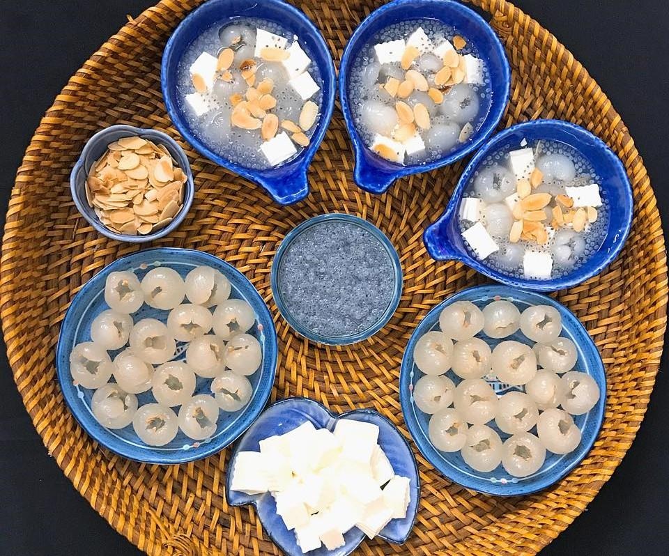 Khuc bach, nam tuyet tao do va 7 mon che ngon mieng giai nhiet ngay he hinh anh