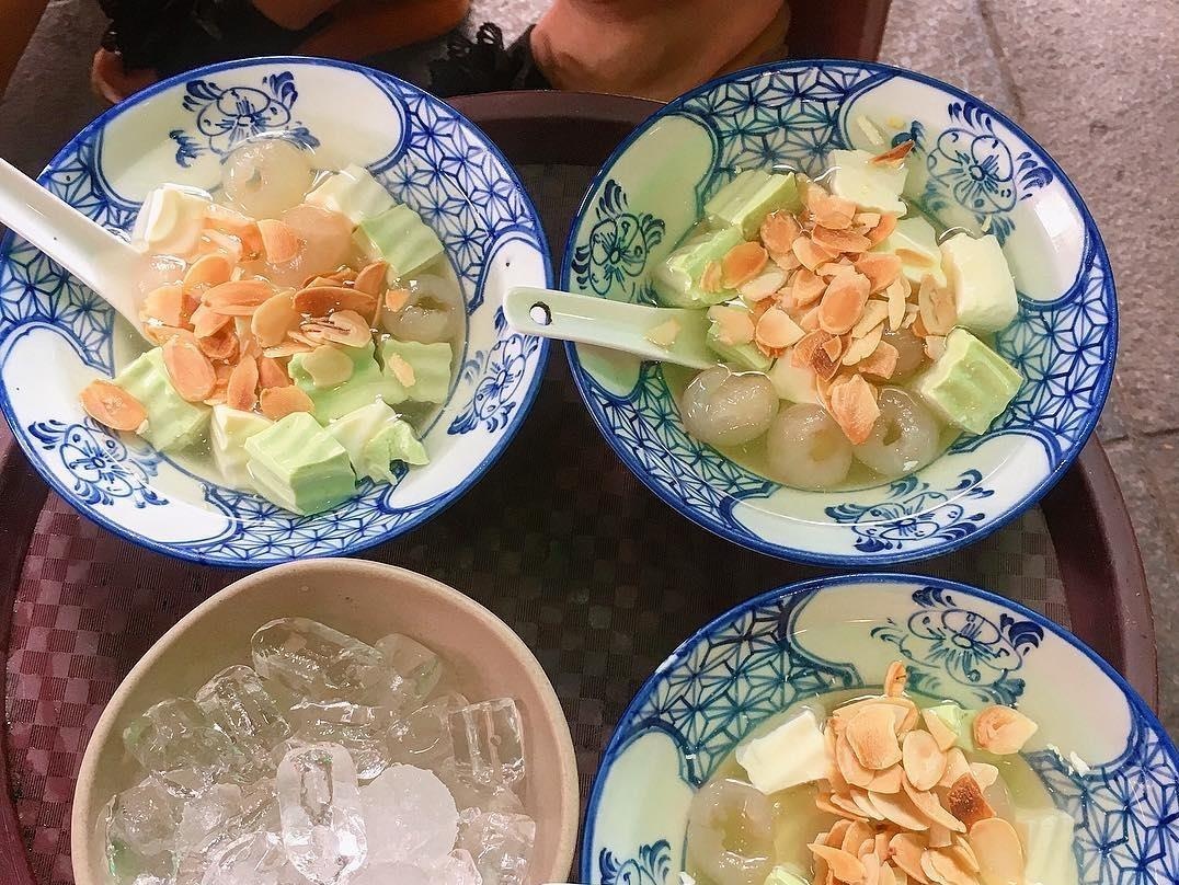 Tron nong dinh diem o 7 hang che ngon nuc tieng Ha Noi hinh anh