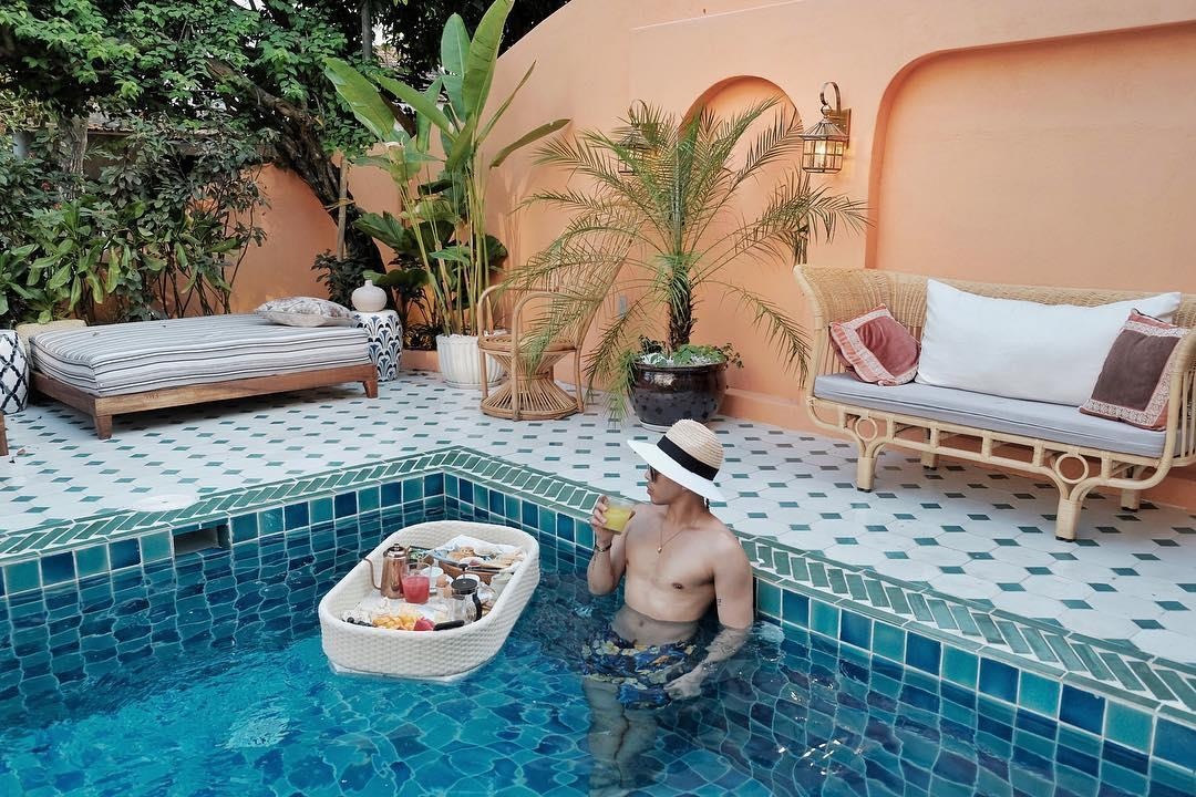 Check-in khay do an noi o ho boi anh 13