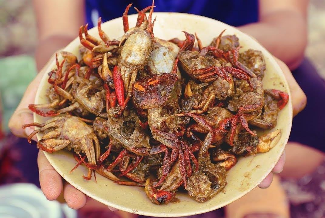 Cua dong xao nuoc co ga, mon ngon la voi cach lam don gian hinh anh