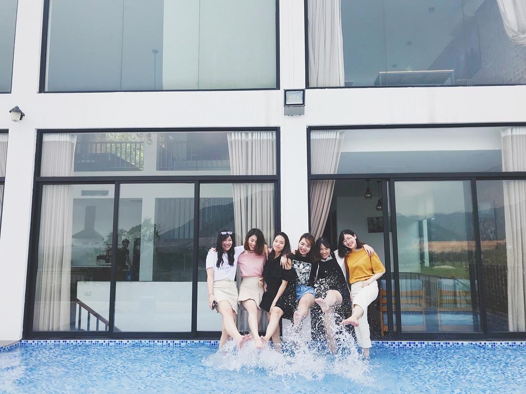 Biet thu gan Ha Noi anh 17