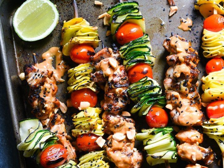 3 cong thuc lam thit xien kieu Nhat moi la, phu hop tiec nuong BBQ hinh anh