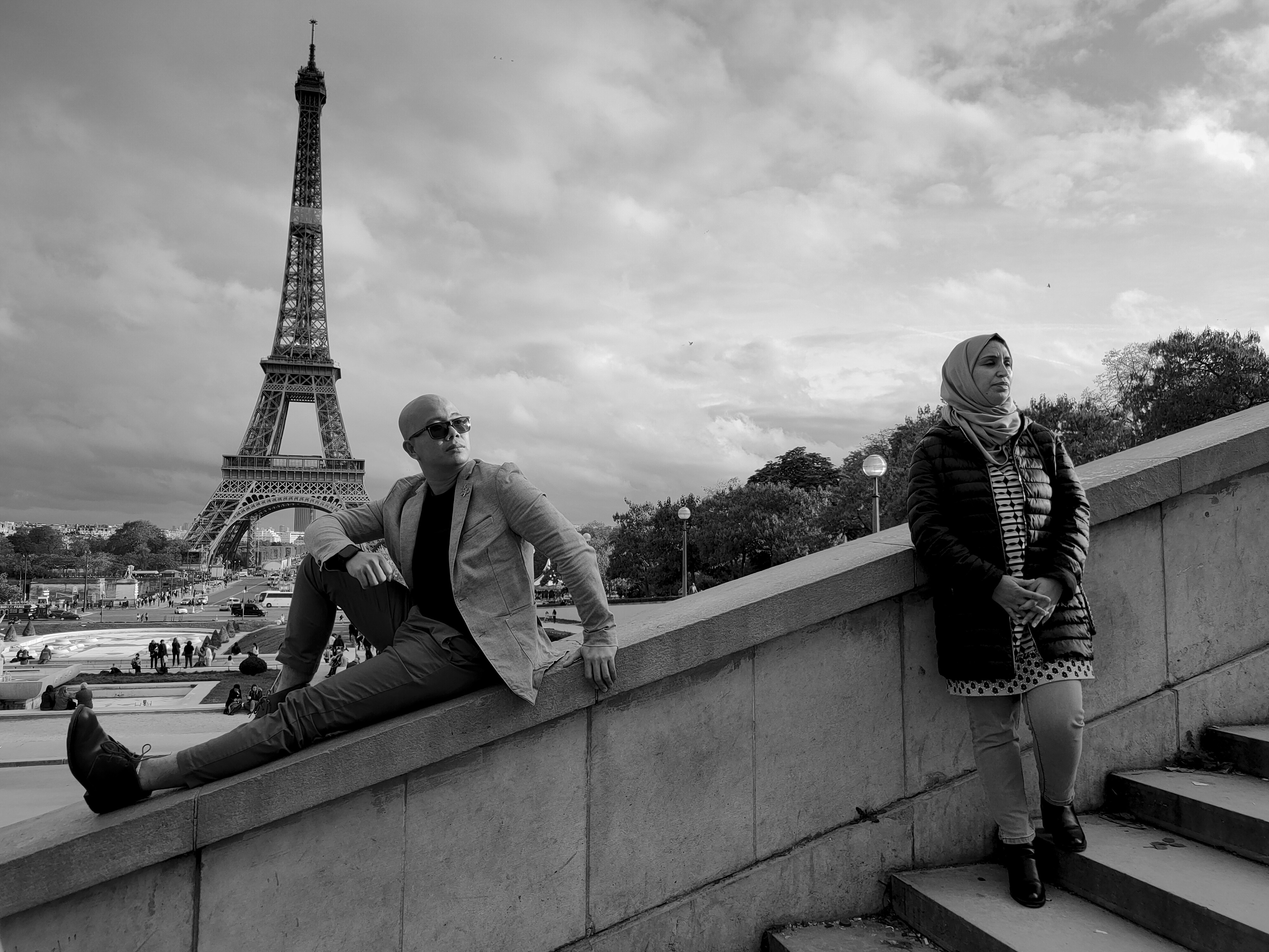 Thoi gian ngung dong o Phap qua bo anh den trang hinh anh