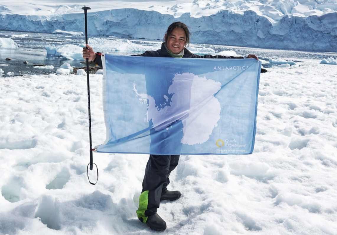 Nam Cuc trong chuyen di xe may xuyen luc dia cua phuot thu Viet hinh anh