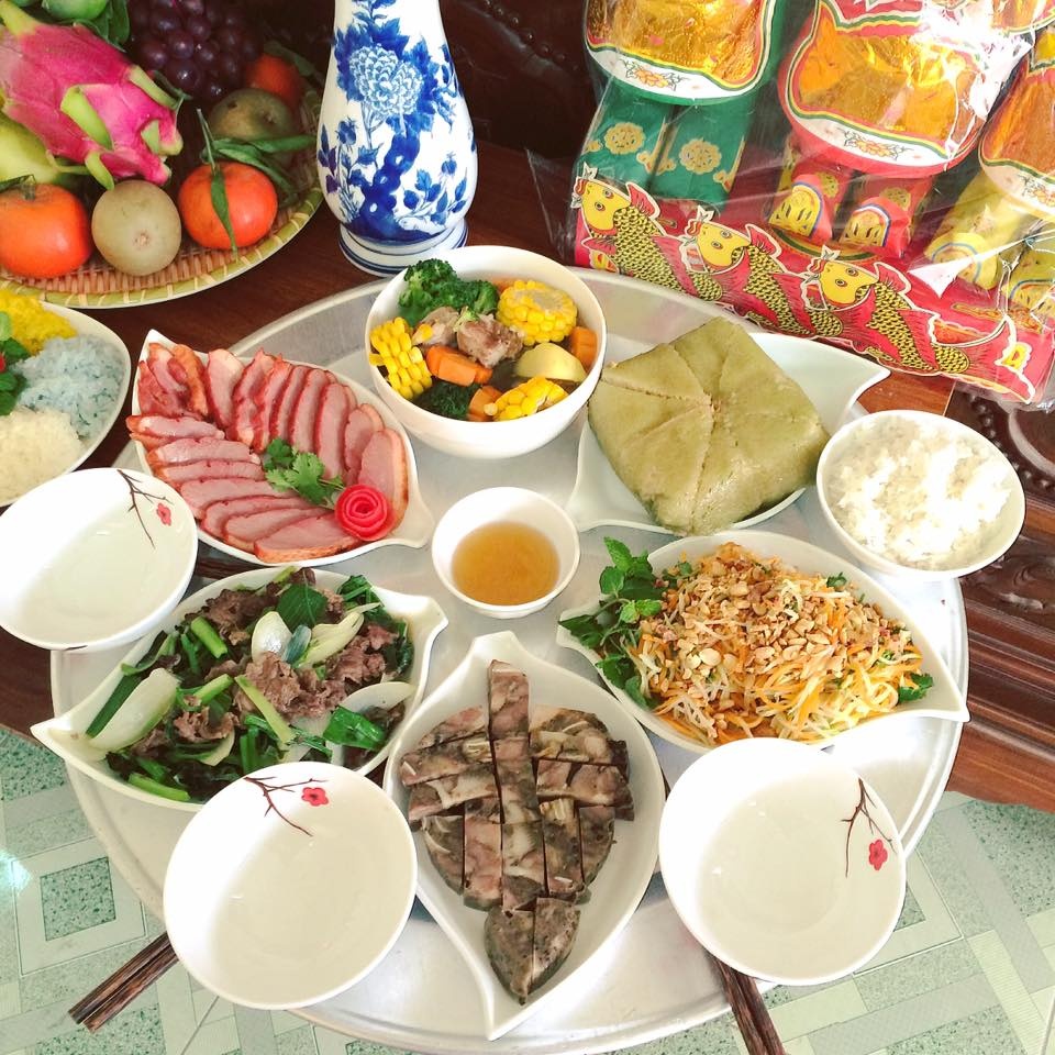 cơm cúng Táo quân ảnh 2 com cung Tao quan anh 2