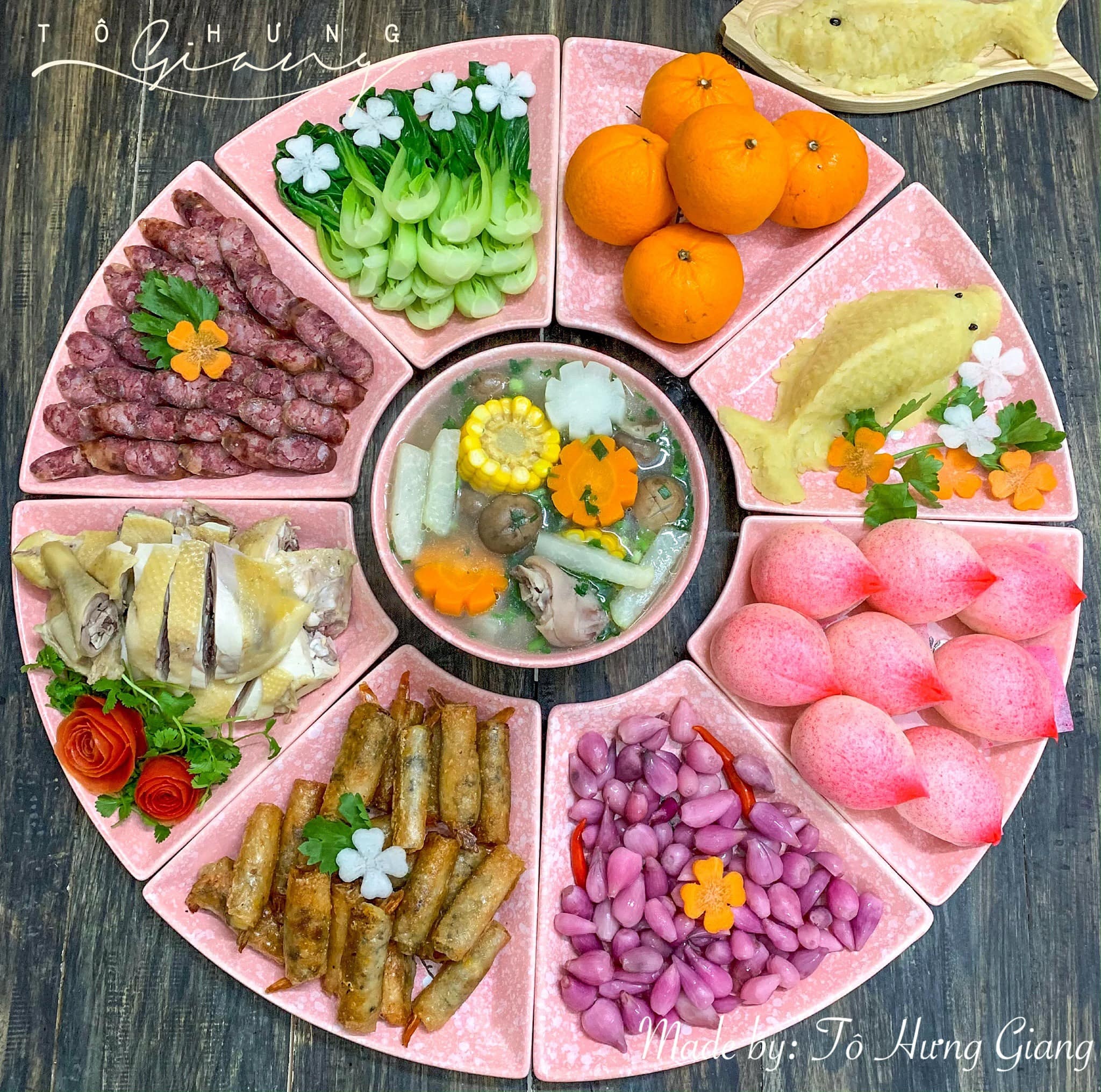 mâm cơm Táo quân  ảnh 1 mam com Tao quan anh 1