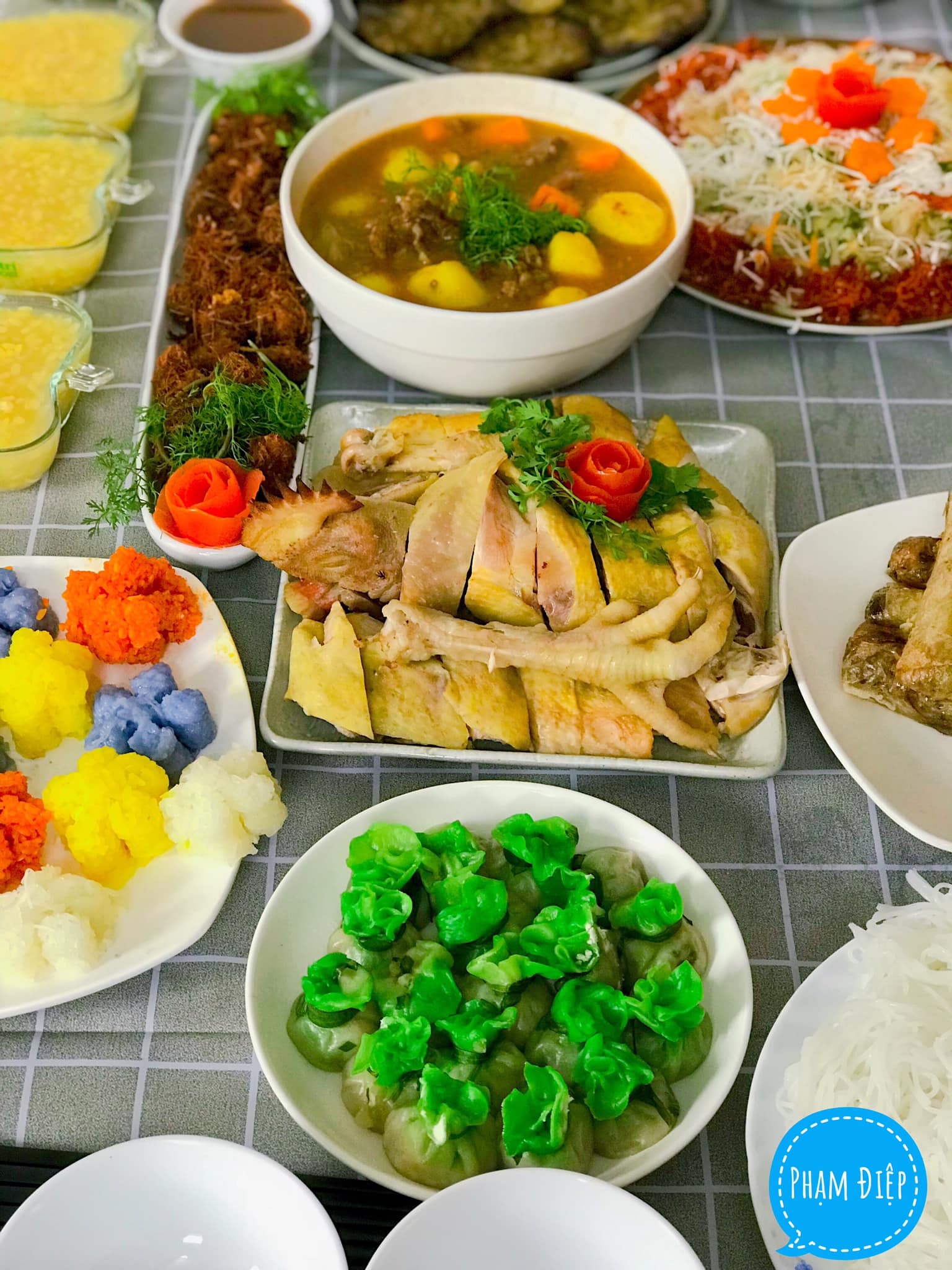 mâm cơm Táo quân  ảnh 4 mam com Tao quan anh 4