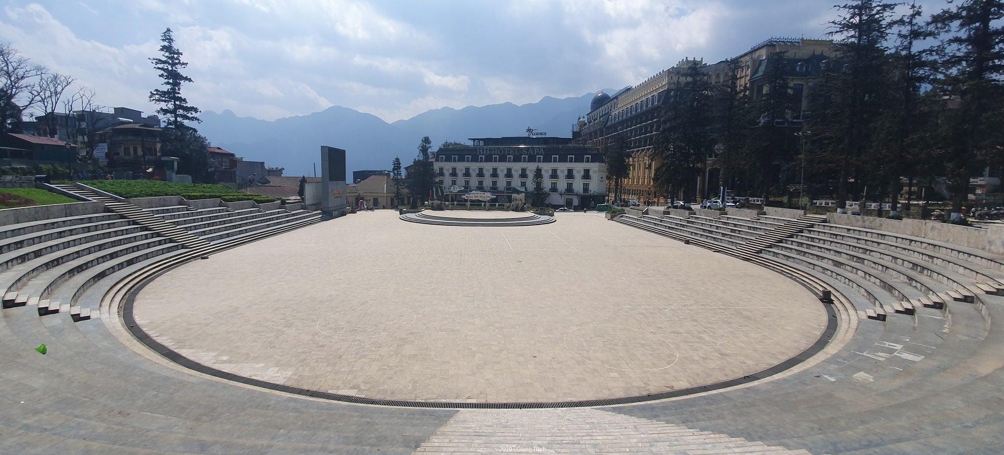 Sa Pa vang khach trong mua dich anh 1