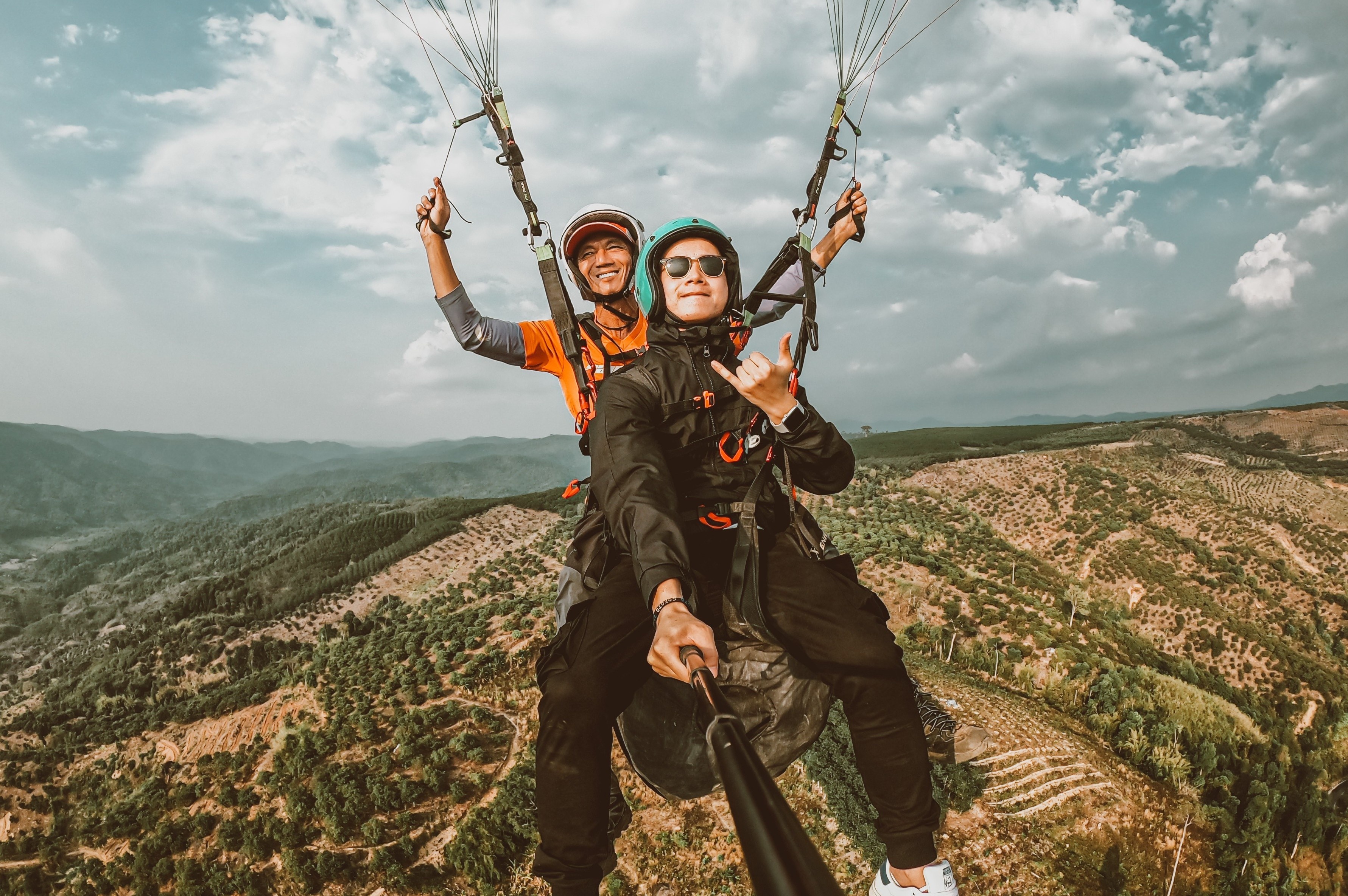Trai nghiem bay du luon o Da Teh hinh anh