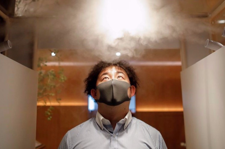 Nha hang Nhat khu trung toan than cho khach truoc khi dung bua hinh anh