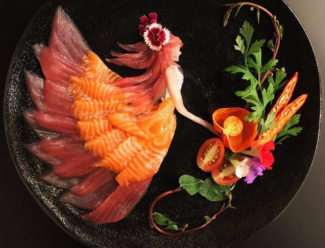 Nghệ thuật làm sashimi ảnh 1 Nghe thuat lam sashimi anh 1