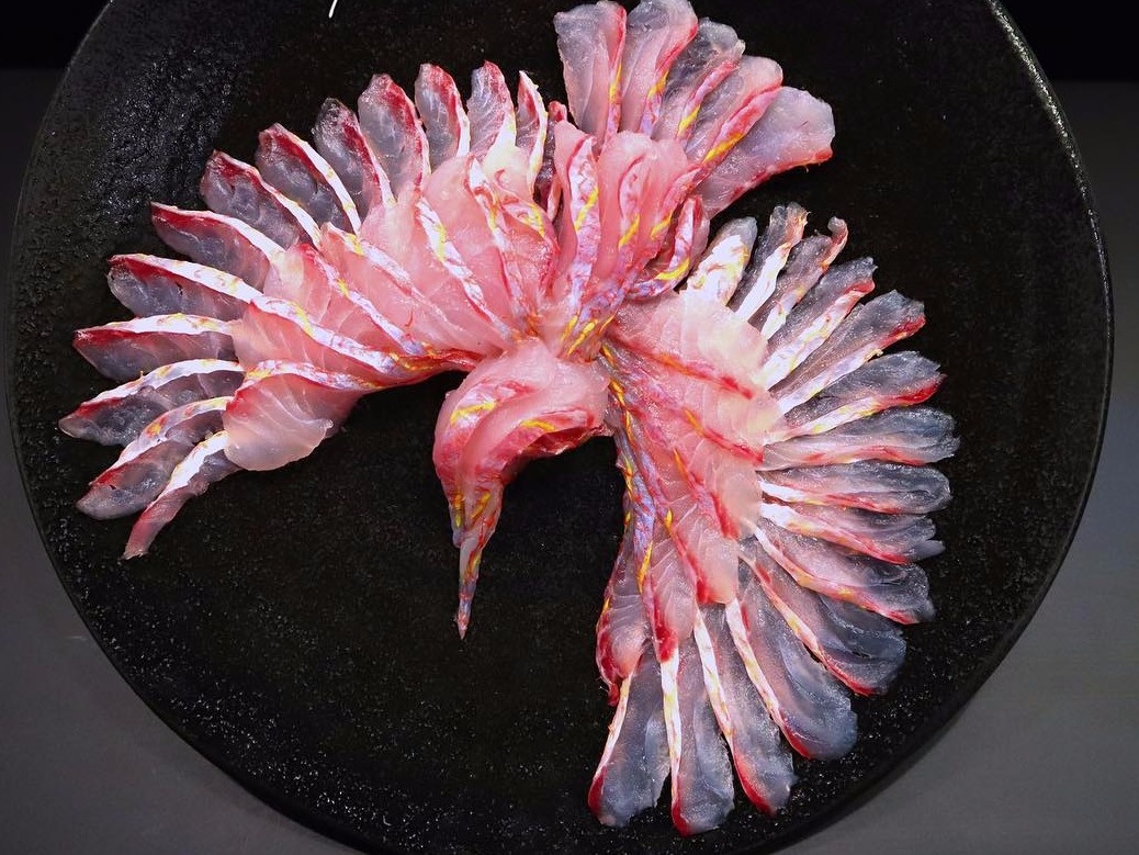 Nghệ thuật làm sashimi ảnh 7 Nghe thuat lam sashimi anh 7