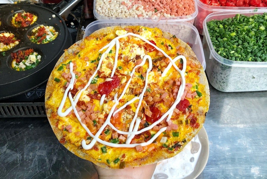 Banh trang nuong Viet Nam xuat hien o Bangkok hinh anh