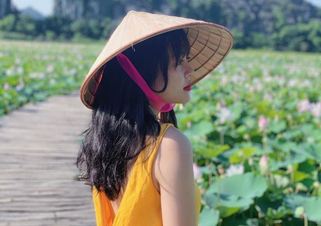 Den hang Mua, check-in dam sen no ro hinh anh