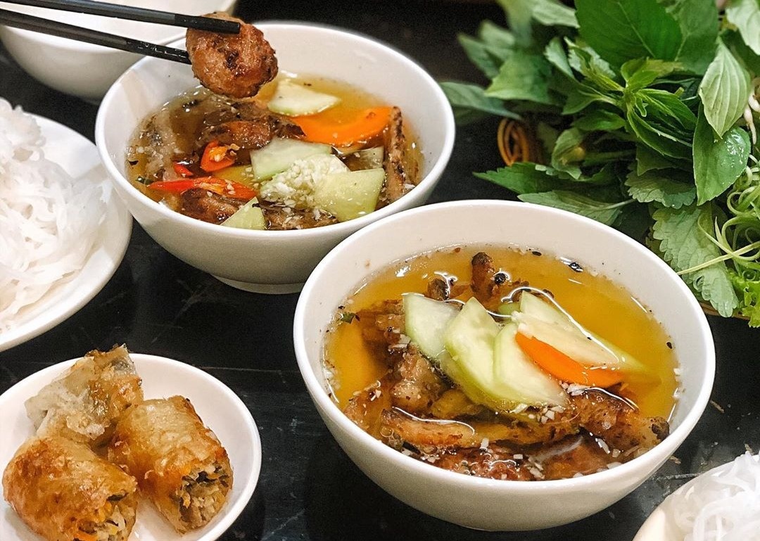4 quan bun cha Ha Noi ngon o TP.HCM hinh anh