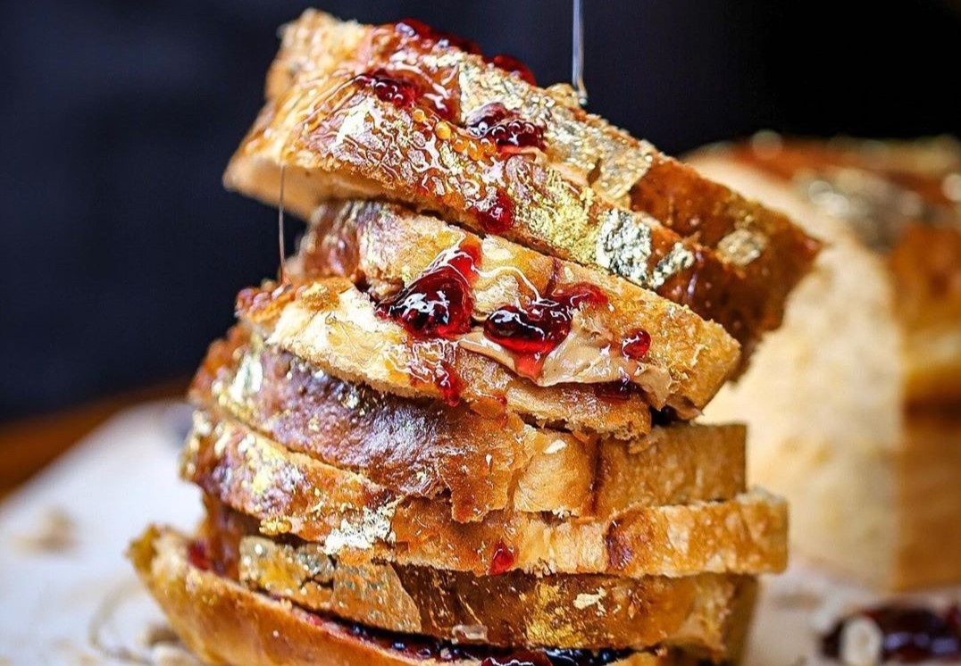 Banh mi sandwich dat vang dat nhat the gioi hinh anh