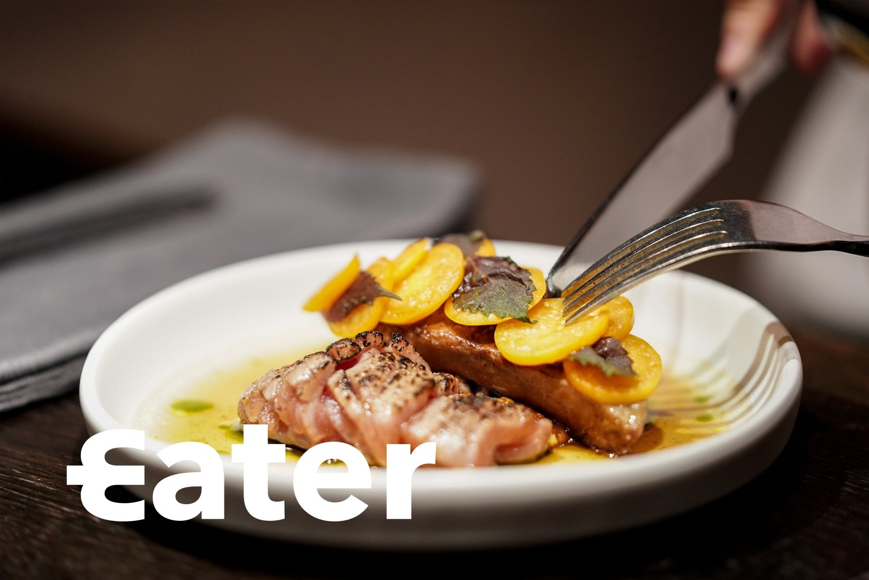 Thuong thuc am thuc fusion voi gan ngong - ca ngu vay xanh hinh anh