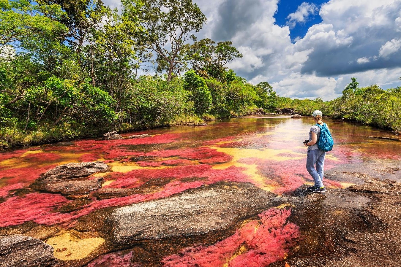 Dong song ngu sac o Colombia hinh anh