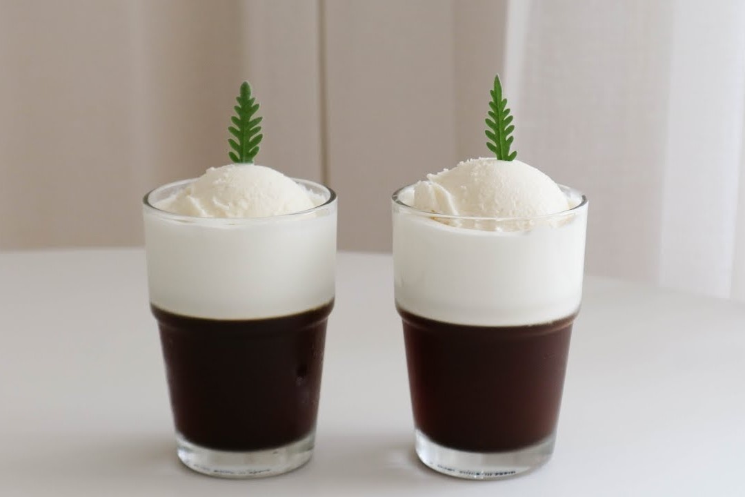 Lam ca phe kem tuoi mat lanh ngay he hinh anh