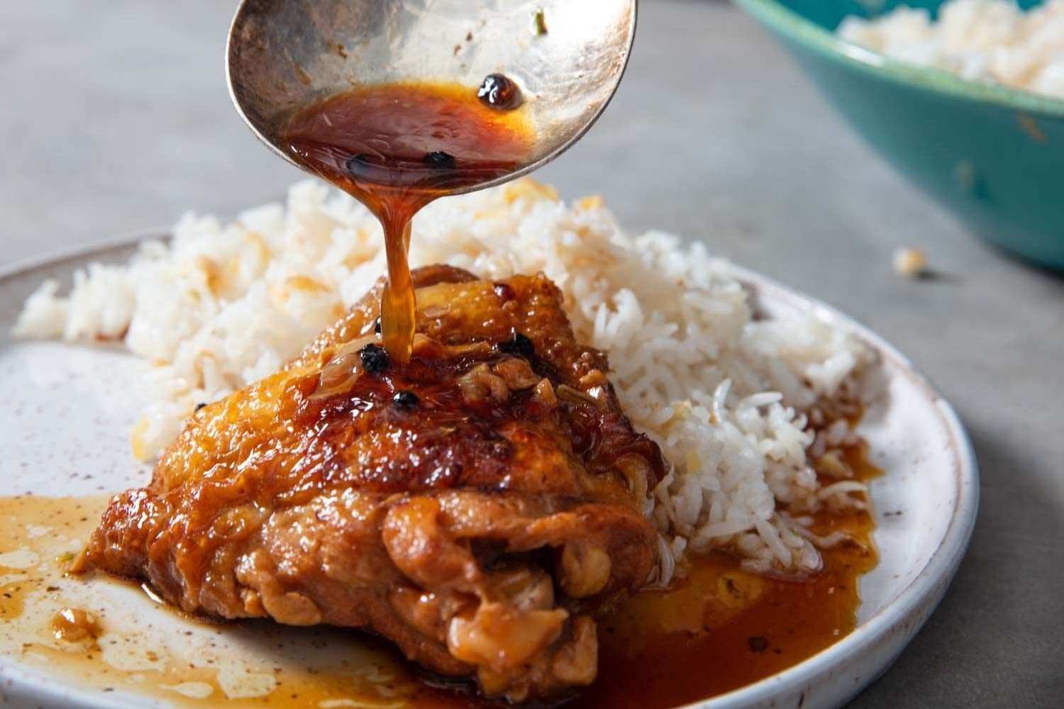 Cach lam ga dui sot xi dau dua com hinh anh