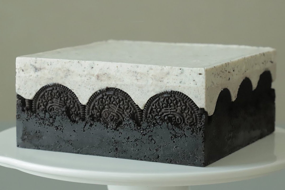 Meo lam banh kem oreo khong can lo nuong hinh anh