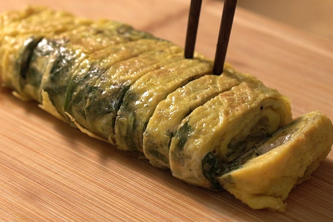 Meo chien trung voi banh trang hinh anh