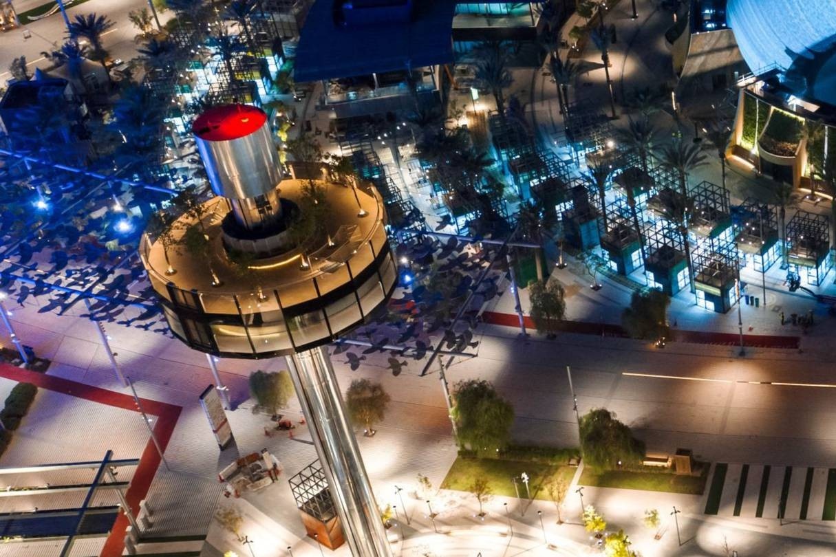 Khu vuon tren bau troi o Dubai hinh anh