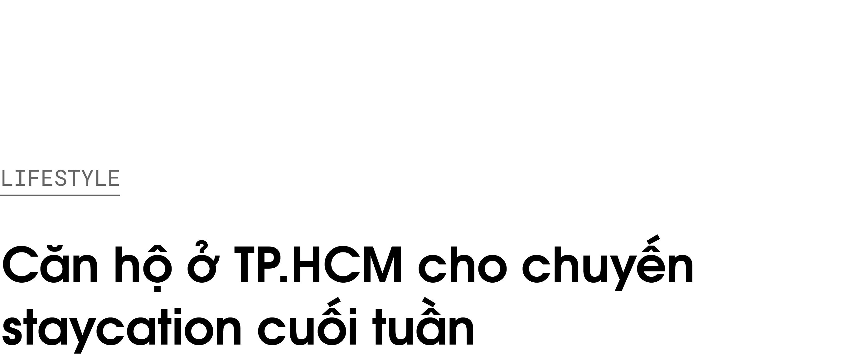 Căn hộ staycation ở TP.HCM  ảnh 1 Can ho staycation o TP.HCM anh 1