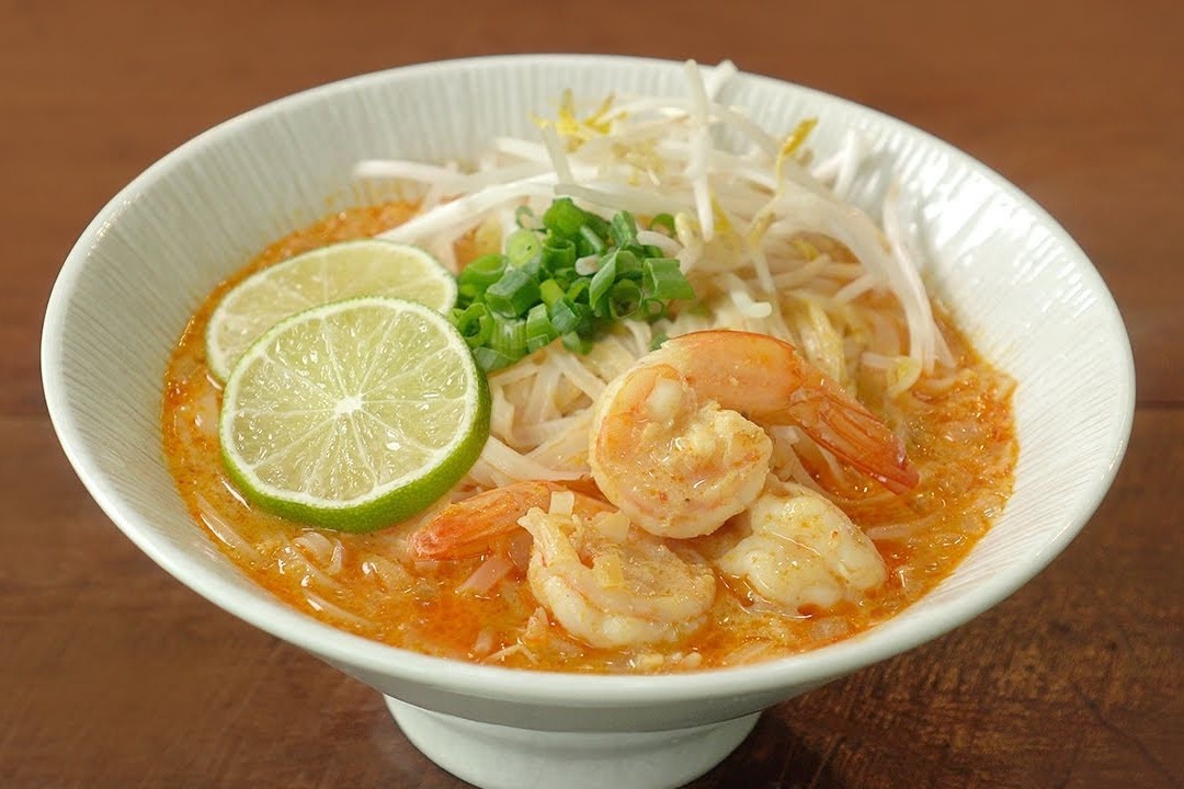 Cach nau banh da ca ri nong hoi kieu Thai hinh anh