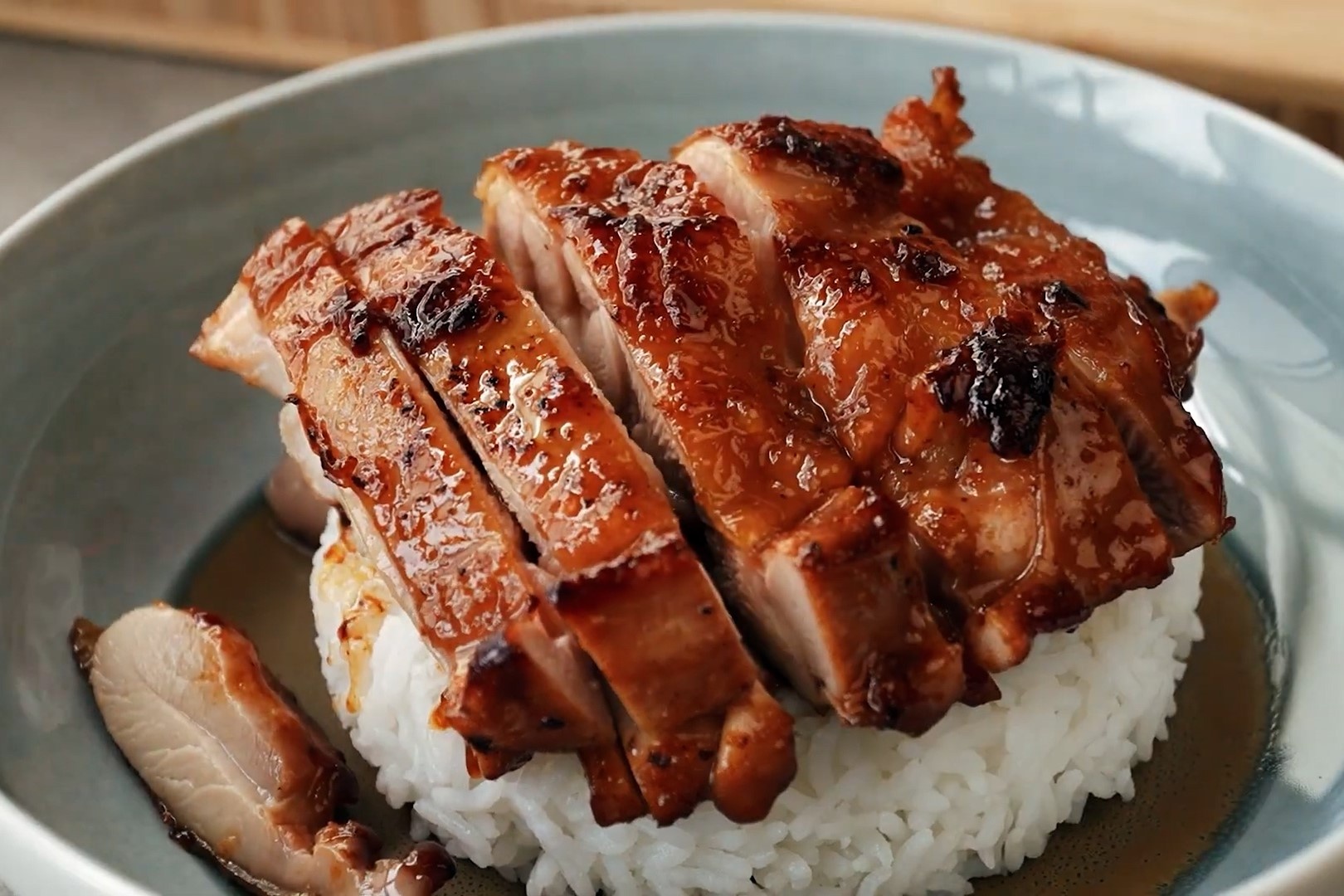 Cong thuc lam thit ga xa xiu dep mau, dam vi hinh anh