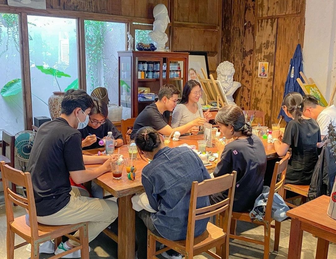 Quan ca phe to tuong o TP.HCM hinh anh