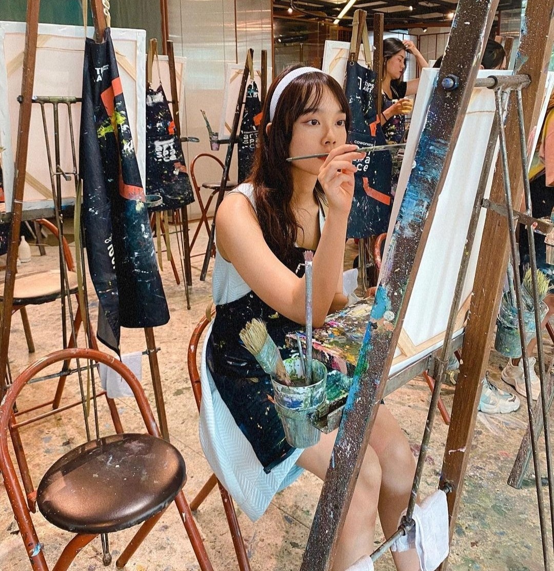 workshop ve tranh o TP.HCM anh 2