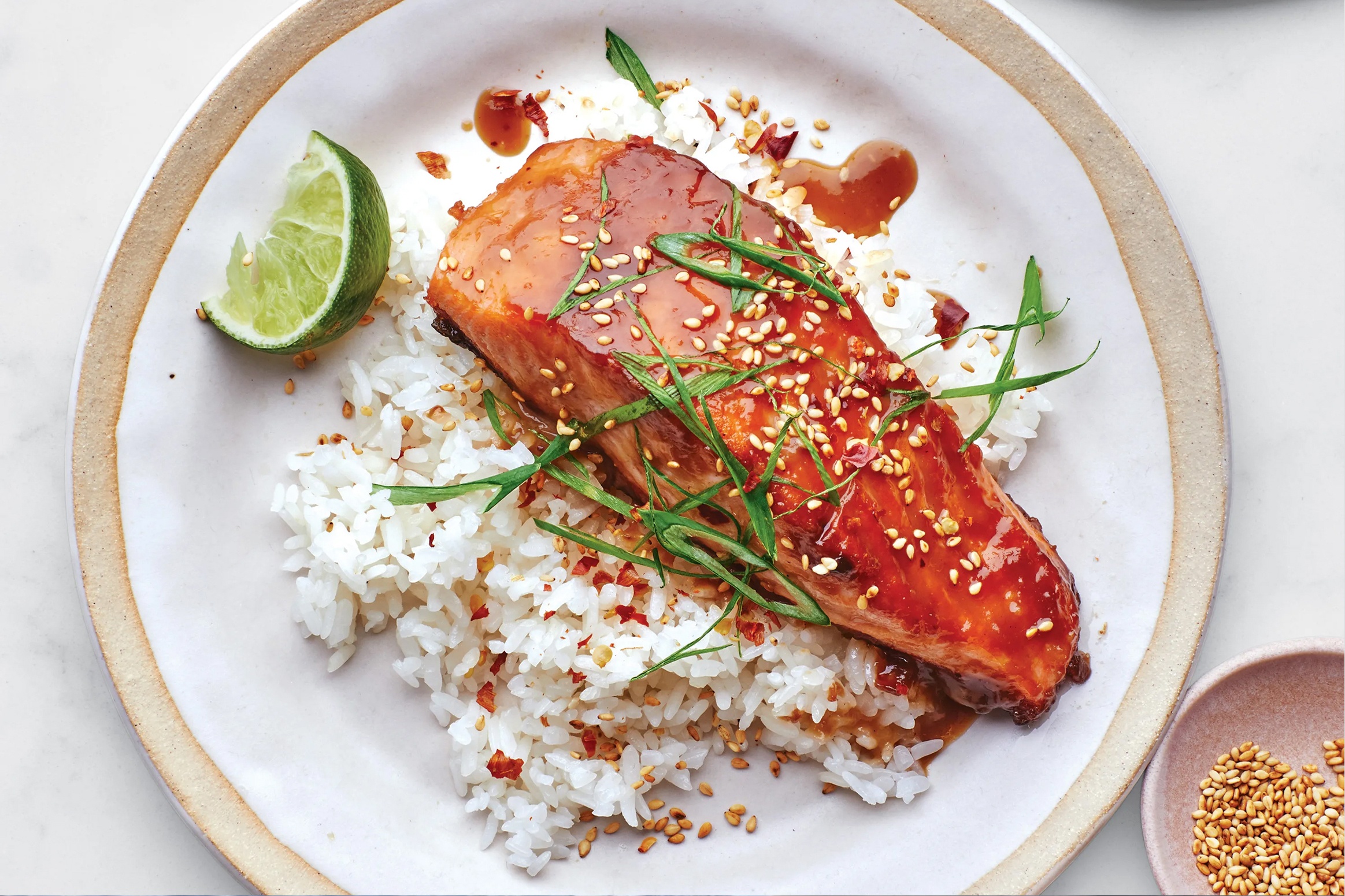 Mon com ca hoi sot bo mat ong de lam hinh anh