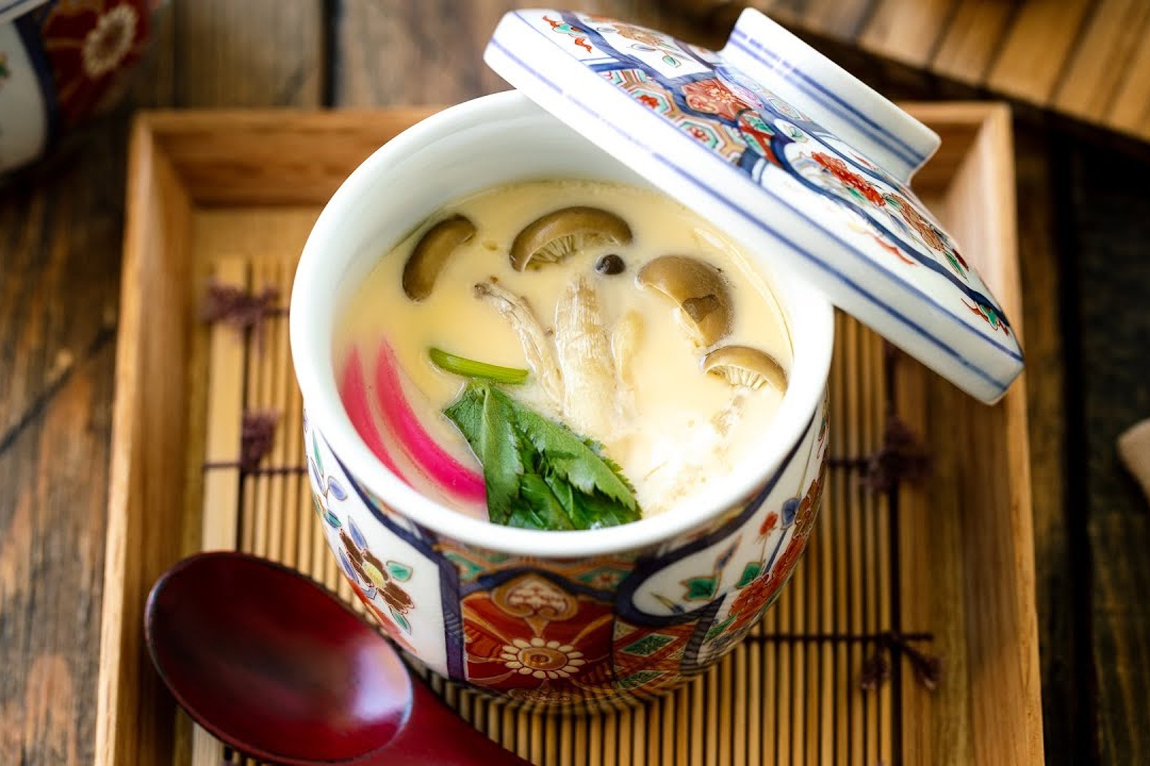 Cach lam trung hap dam da kieu Nhat hinh anh