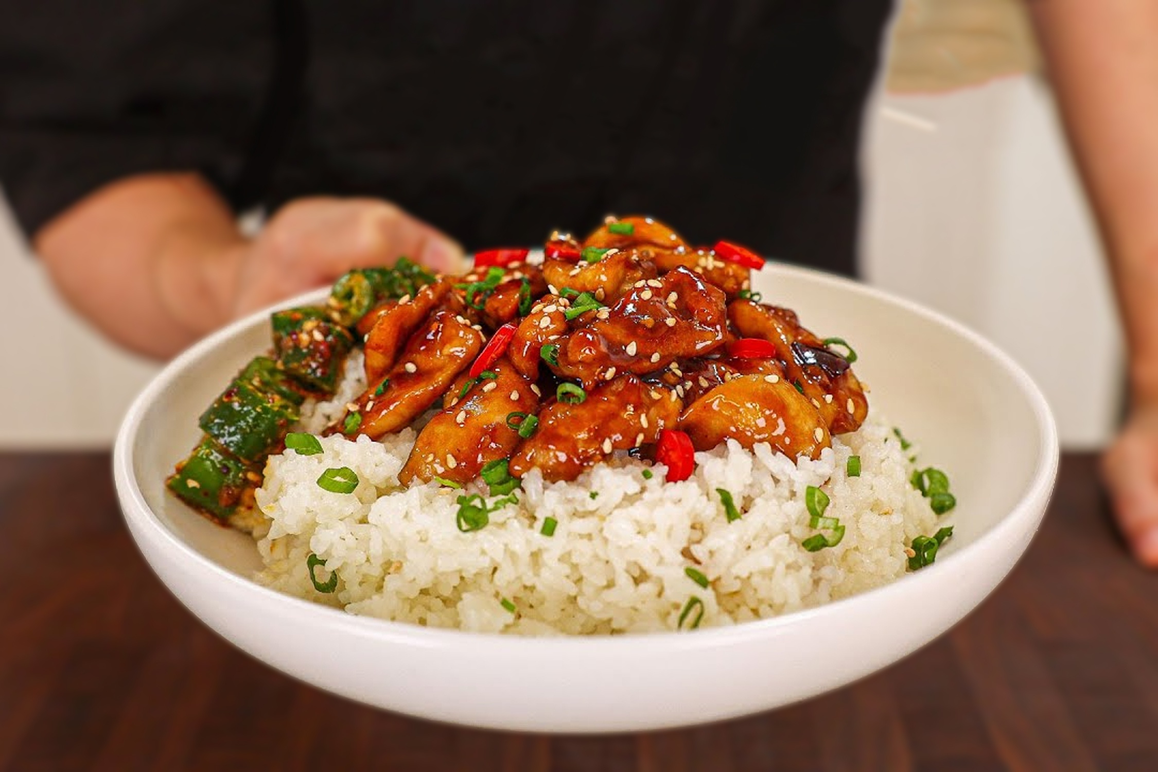 15 phut lam com ga bulgogi ngon chuan vi hinh anh