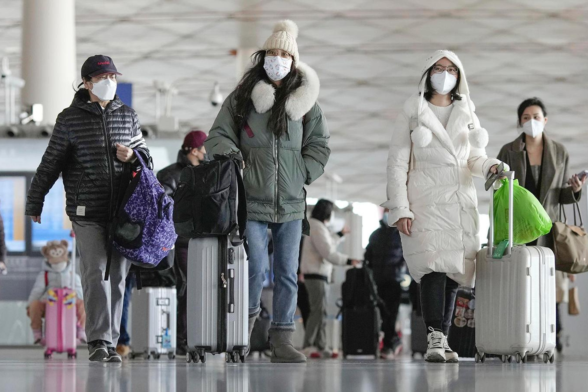 Nguoi Trung Quoc o at du lich hinh anh