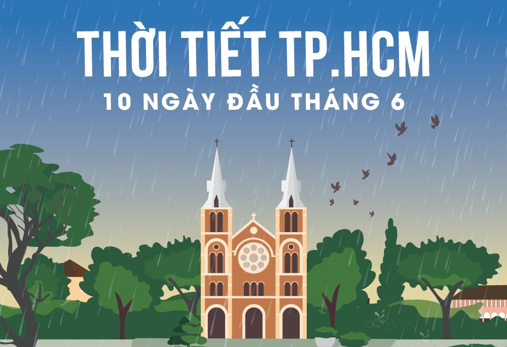 Sai Gon dau thang 6 ngay it nang, dem mua hinh anh