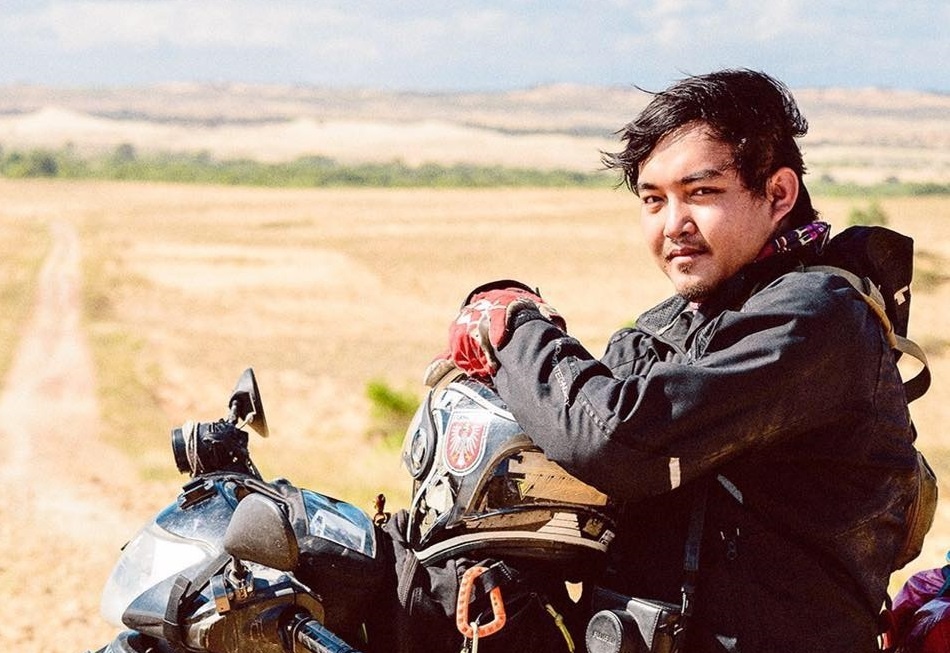 Kinh nghiem xin visa My cua phuot thu xe may xuyen luc dia hinh anh