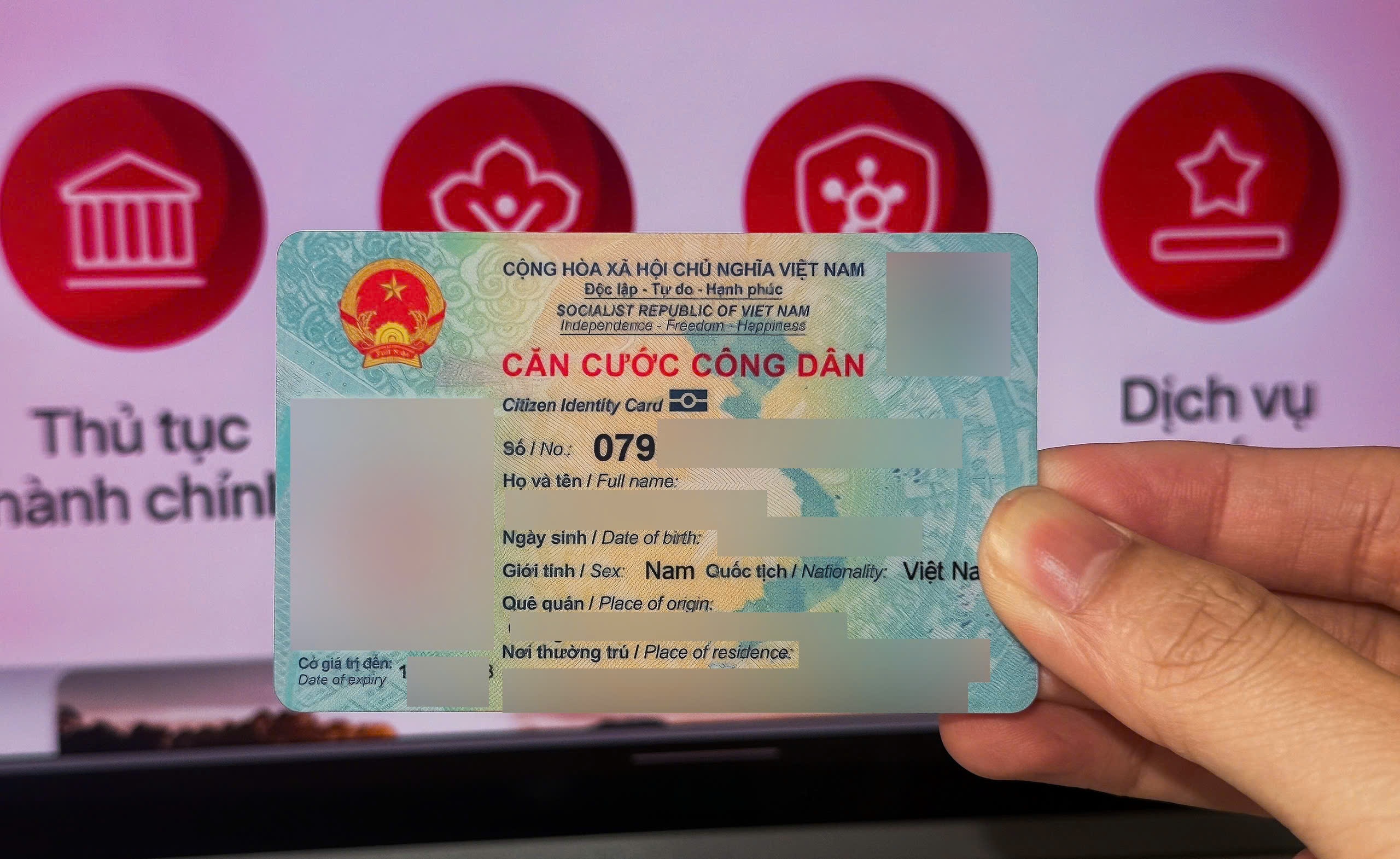 Quy định mới về số CMND trên thẻ Căn cước